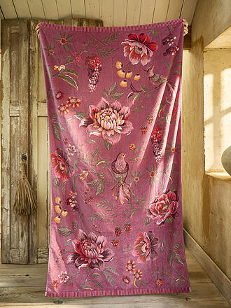PIP STUDIO | Velours - Serviette de plage SECRET GARDEN 100x180cm Rose