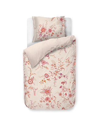 PIP STUDIO | Parure de lit en percale EVERBLOMM 70x90cm/140x200cm Rose clair