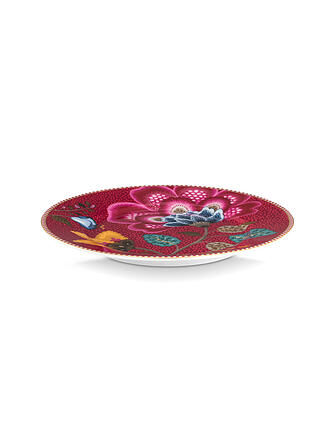 PIP STUDIO | Assiette à dessert BLOOMING TALES 17cm Fantasy Rouge Foncé