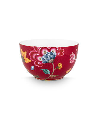 PIP STUDIO | Bol BLOOMING TALES 23cm Fantasy Rouge Foncé