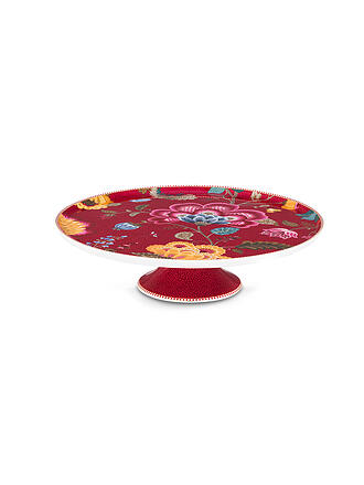 PIP STUDIO | Plat sur pied BLOOMING TALES 30,5cm Fantasy Darkred