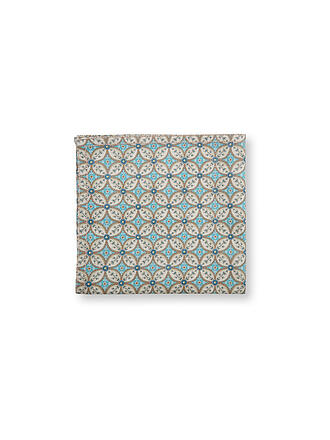 PIP STUDIO | Set de 4 serviettes BLOOMING TALES 40x40 Kaki-Bleu