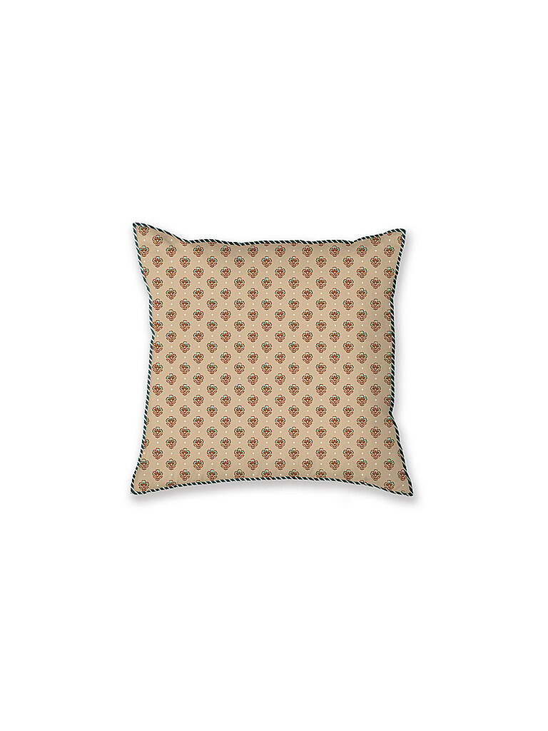 Coussin garni JAIPUR FLOWER 40x40cm green vert