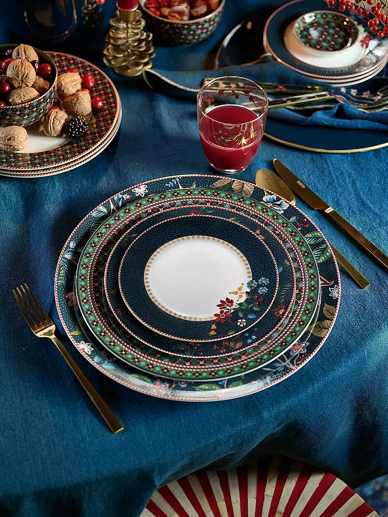 PIP STUDIO | Assiette à dessert BERRY BLUES 17cm Blue | 