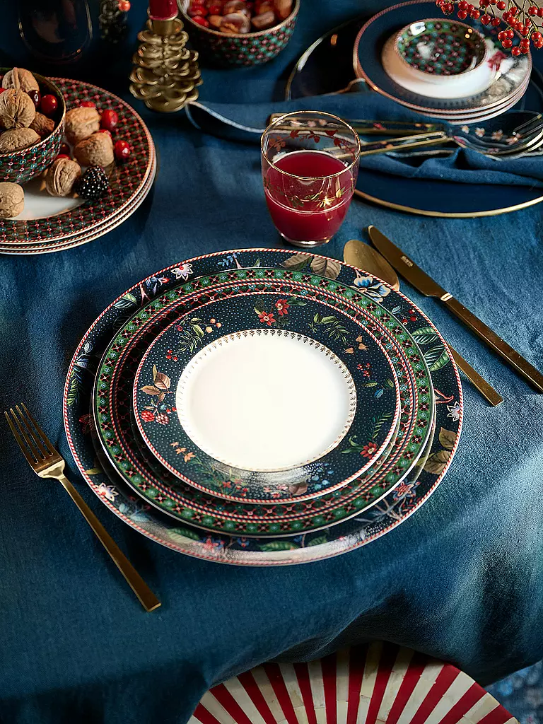 PIP STUDIO | Assiette à dessert BERRY BLUES 21cm Blue | 