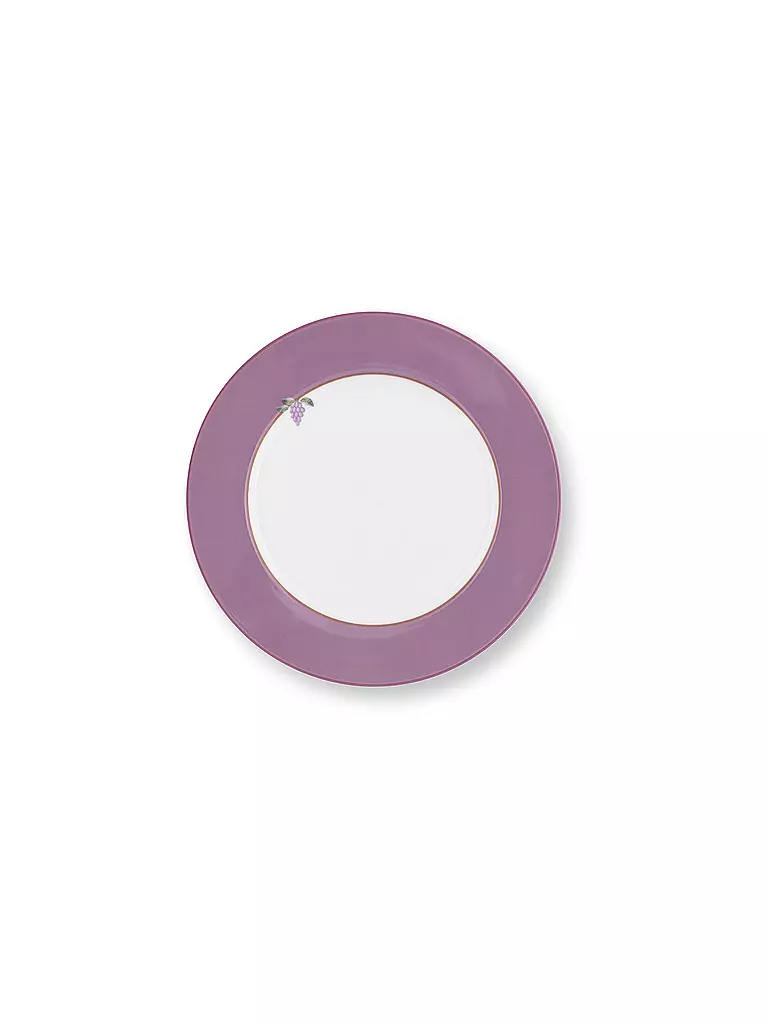 PIP STUDIO | Assiette à dessert petite LILY & LOTUS 21cm Uni Lilac | lila