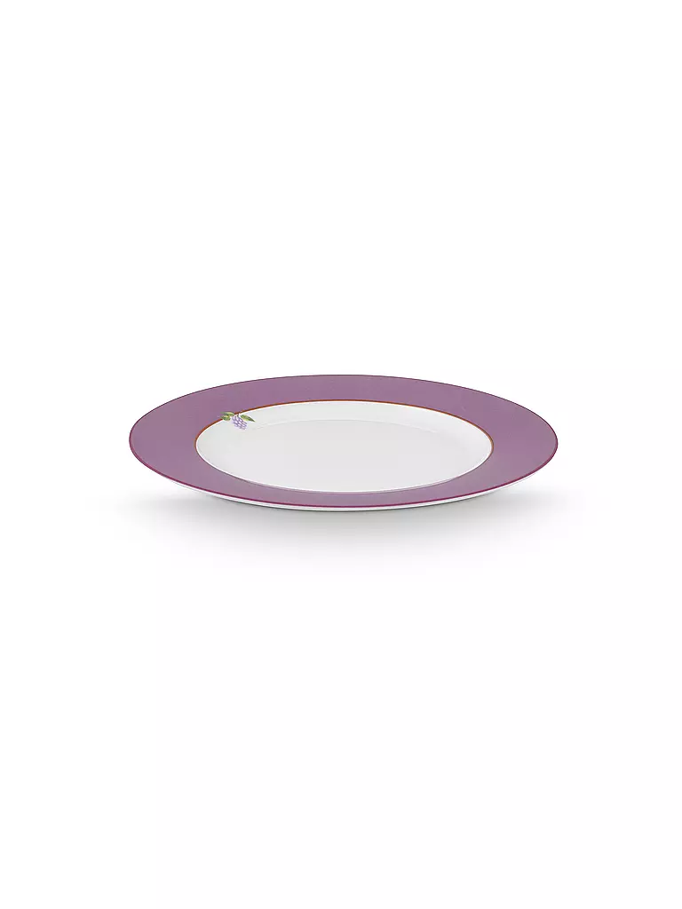 PIP STUDIO | Assiette à dessert petite LILY & LOTUS 21cm Uni Lilac | lila