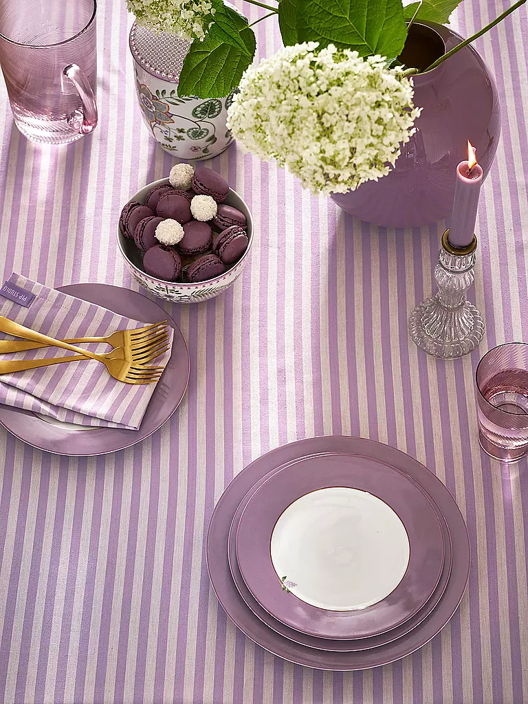 PIP STUDIO | Assiette à dessert petite LILY & LOTUS 21cm Uni Lilac | 