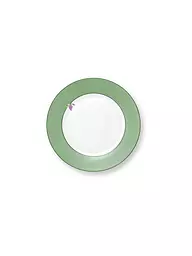 PIP STUDIO | Assiette à dessert petite LILY & LOTUS 21cm Uni Vert clair | Vert clair