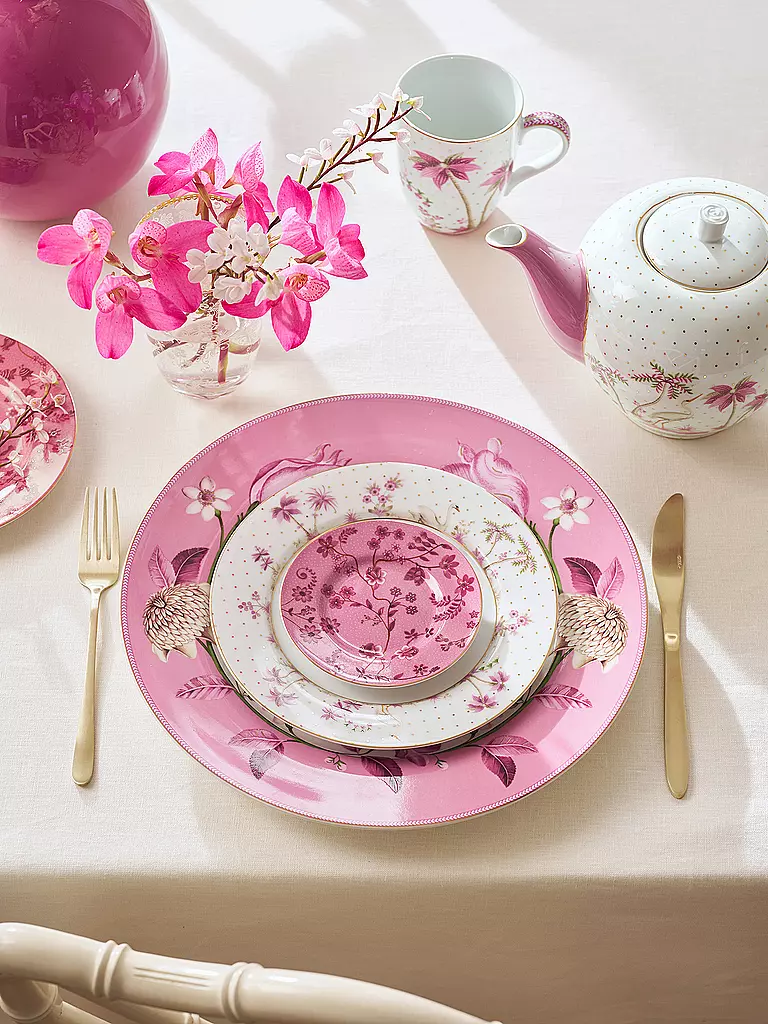 PIP STUDIO | Assiette à pain JOLIE 12cm Flowers Pink | pink