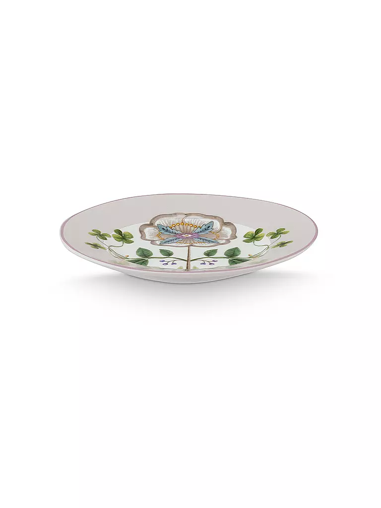 PIP STUDIO | Assiette à pain LILY & LOTUS 12cm Blanc cassé | lila