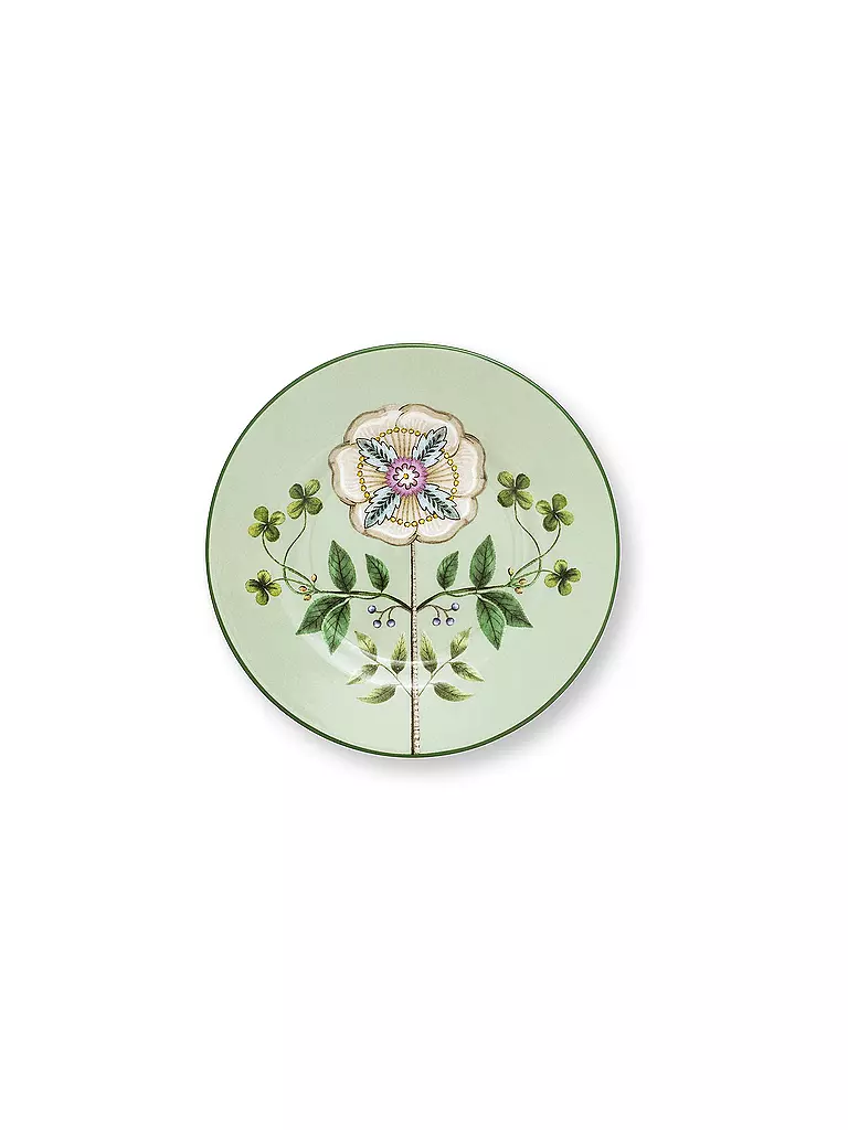 PIP STUDIO | Assiette à pain LILY & LOTUS 12cm Vert clair | hellgrün