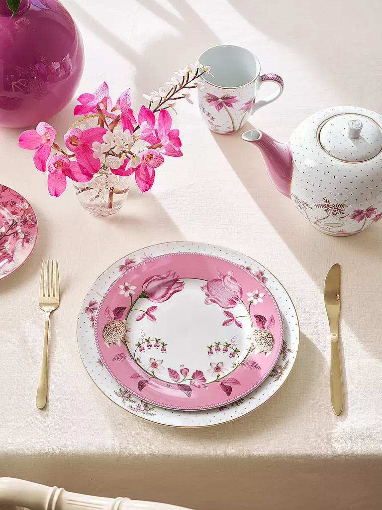 PIP STUDIO | Assiette à petit-déjeuner 23cm JOLIE Tulip Pink | rosa