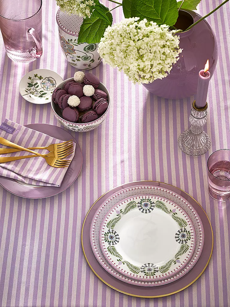 PIP STUDIO | Assiette à petit-déjeuner grande LILY & LOTUS 23cm Blanc cassé | 
