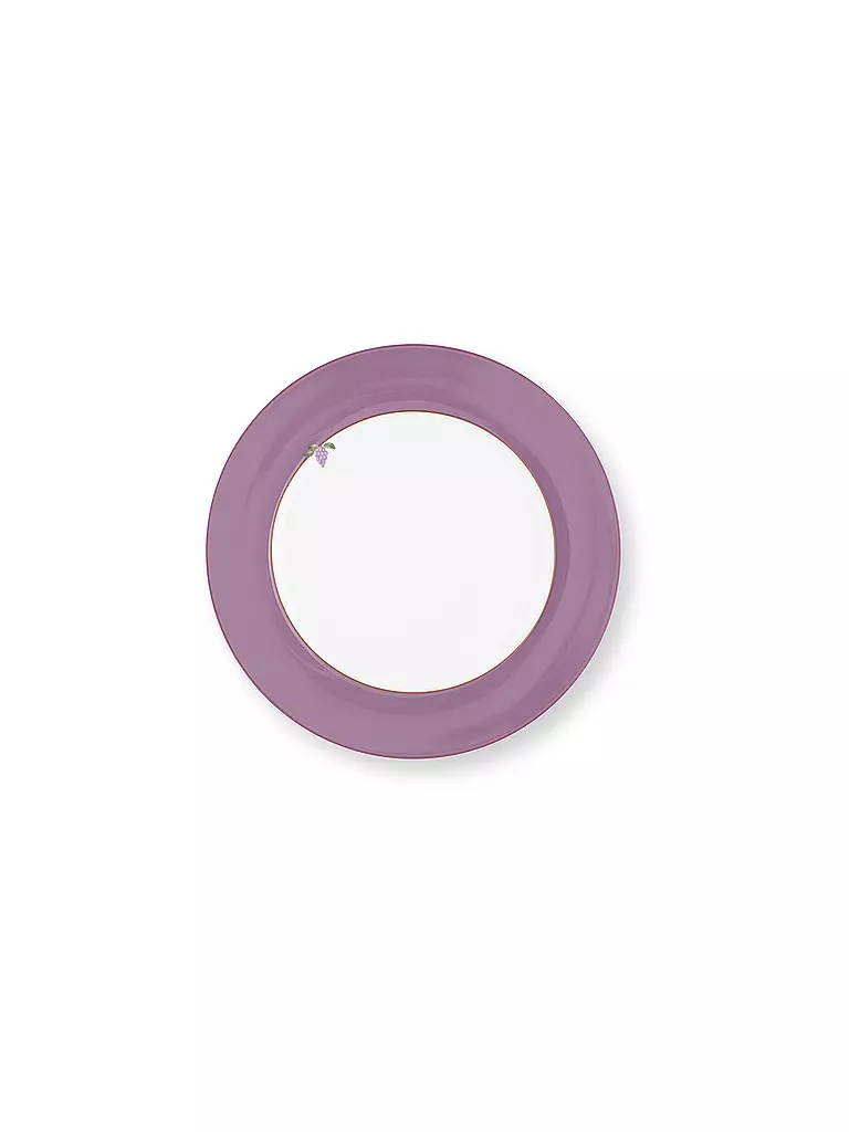 PIP STUDIO | Assiette à petit-déjeuner grande LILY & LOTUS 23cm Uni Lilas | lila