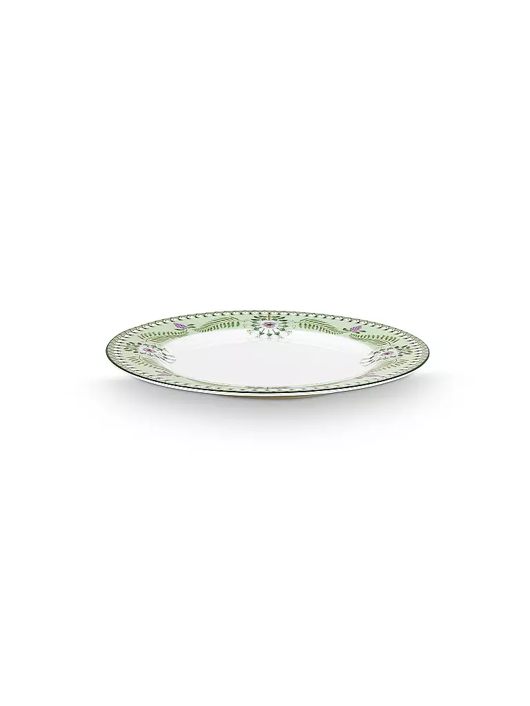 PIP STUDIO | Assiette à petit-déjeuner grande LILY & LOTUS 23cm Vert clair | 