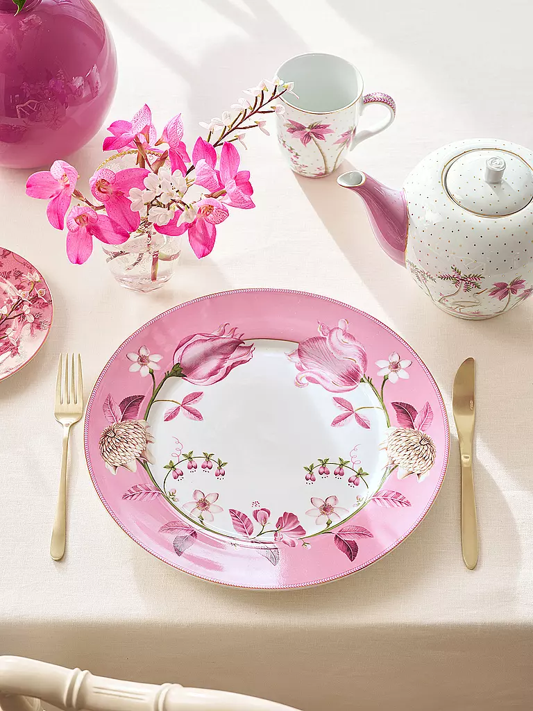 PIP STUDIO | Assiette de présentation 32cm JOLIE Tulip Pink | Rose