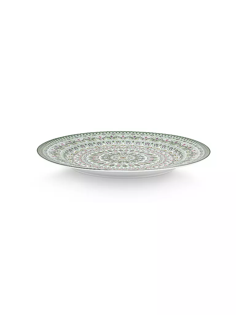 PIP STUDIO | Assiette de présentation LILY & LOTUS 32cm Delight Light G | Vert clair