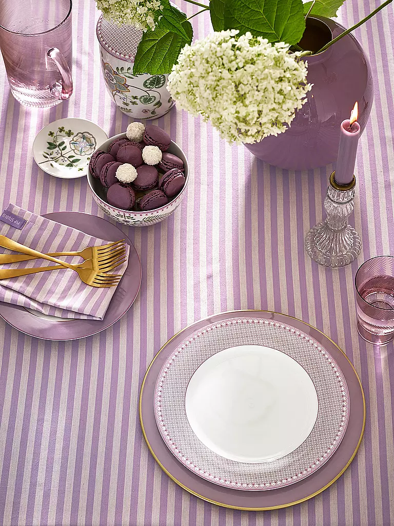 PIP STUDIO | Assiette plate LILY & LOTUS 26,5cm Tiles Lilac | 