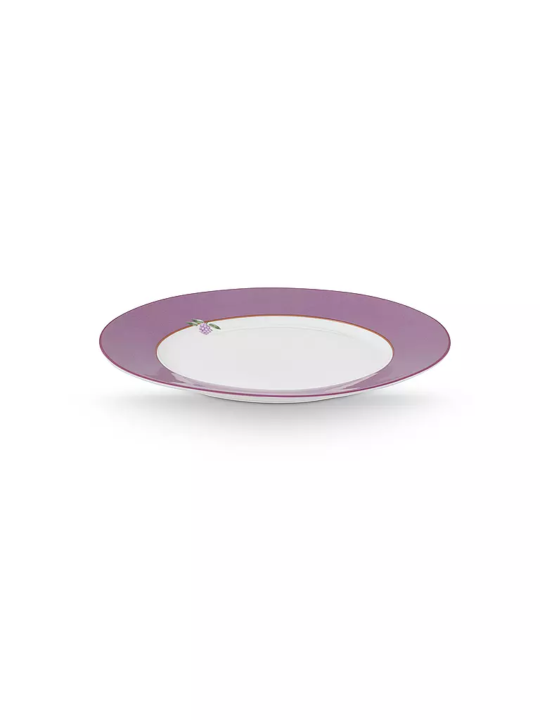 PIP STUDIO | Assiette plate LILY & LOTUS 26,5cm Uni Lilac | lila
