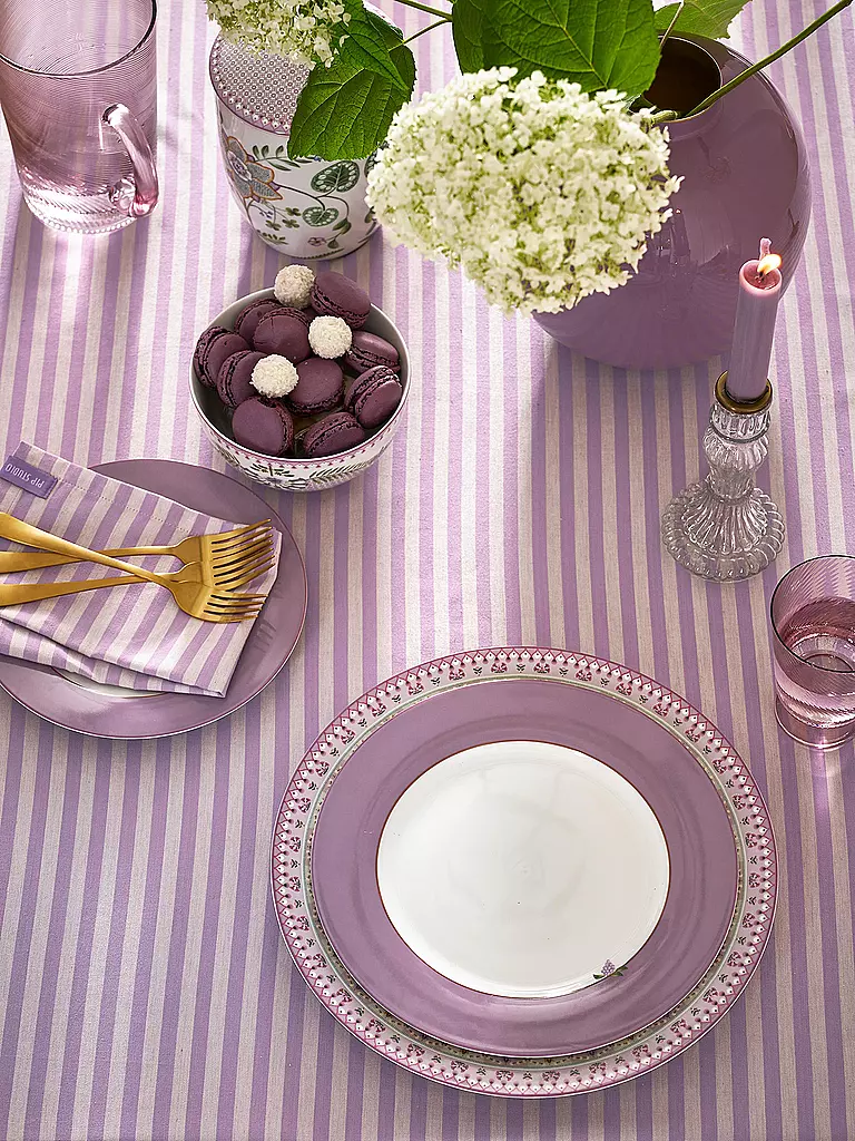 PIP STUDIO | Assiette plate LILY & LOTUS 26,5cm Uni Lilac | 