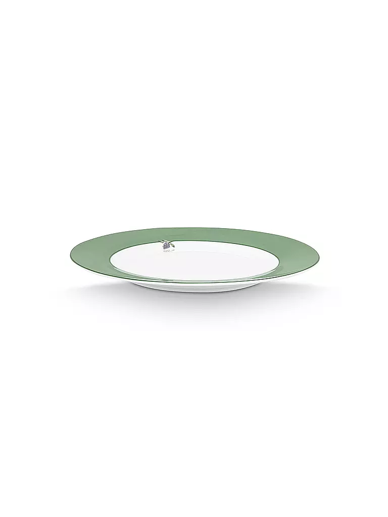 PIP STUDIO | Assiette plate LILY & LOTUS 26,5cm Uni Vert clair | 
