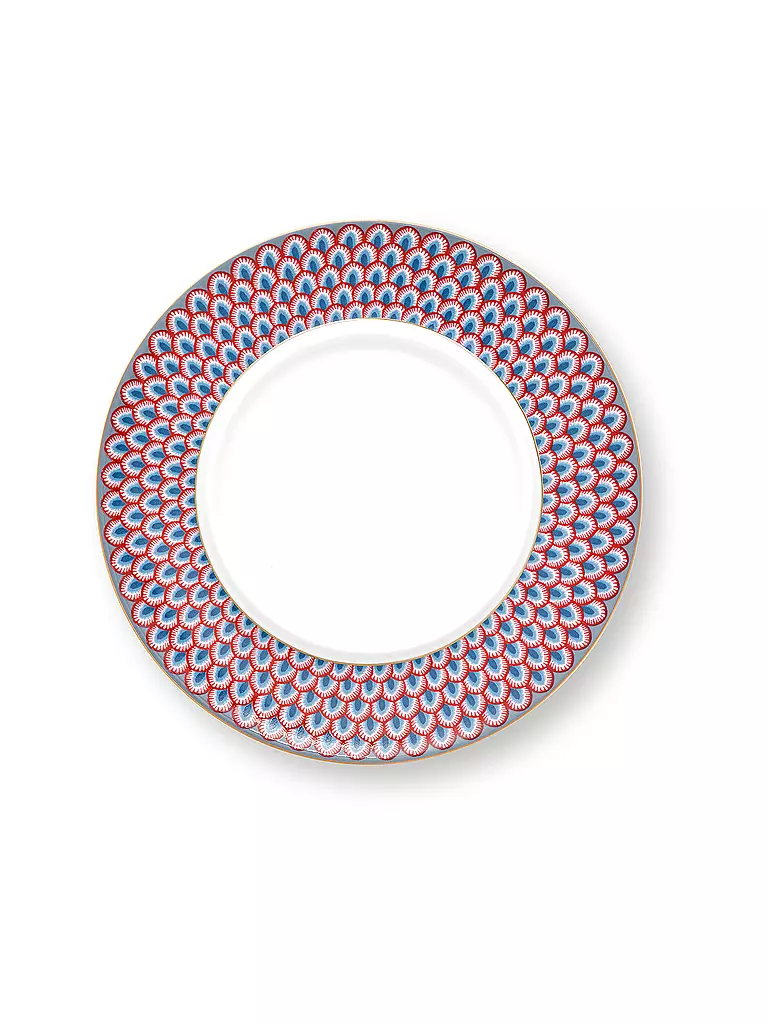 PIP STUDIO | Beurrier rond 17x8cm FLOWER FESTIVAL Light Blue | 