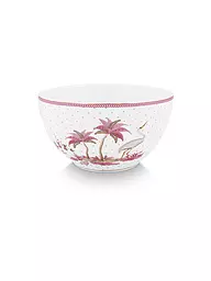 PIP STUDIO | Bol 18cm JOLIE DOTS Or/Rose | Blanc