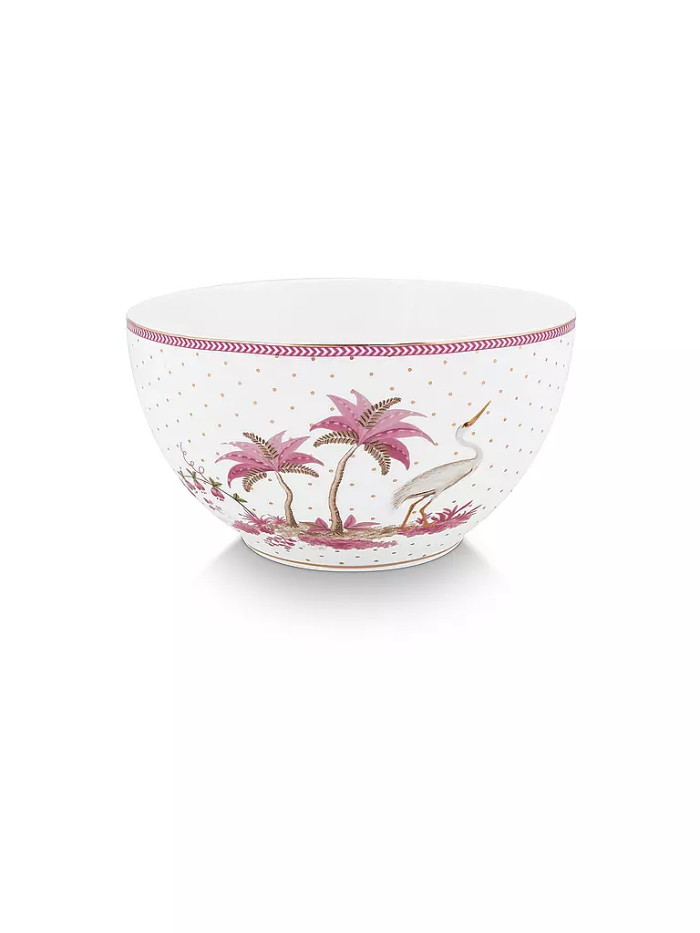 PIP STUDIO | Bol 18cm JOLIE DOTS Or/Rose | weiss
