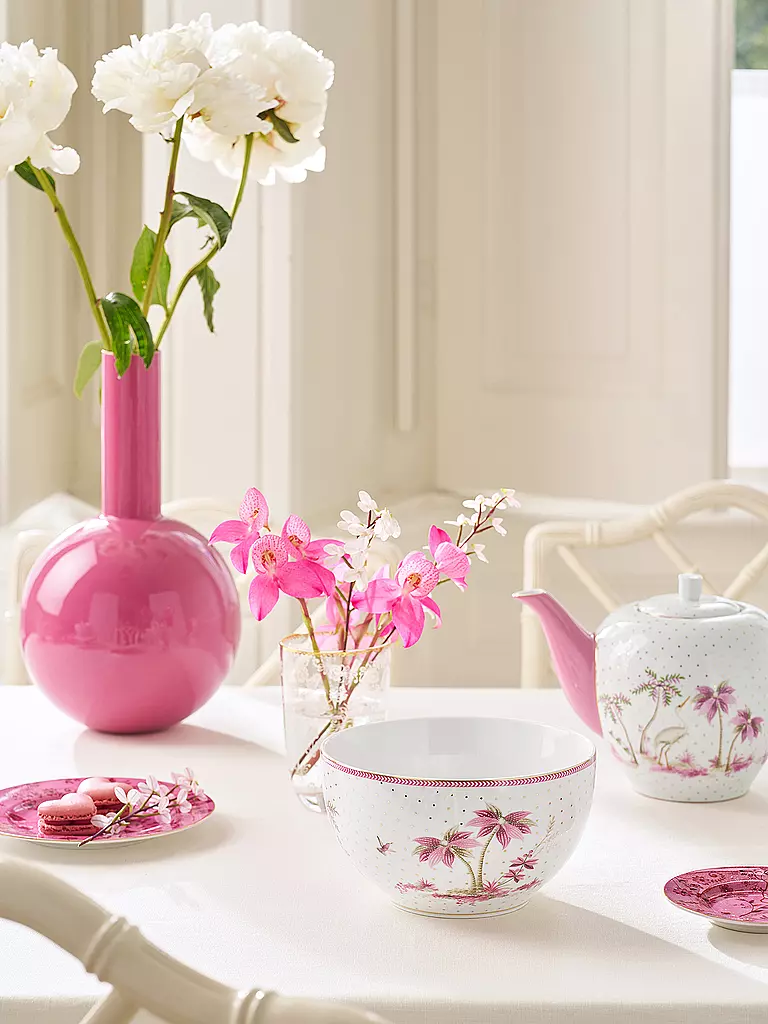 PIP STUDIO | Bol 18cm JOLIE DOTS Or/Rose | weiss