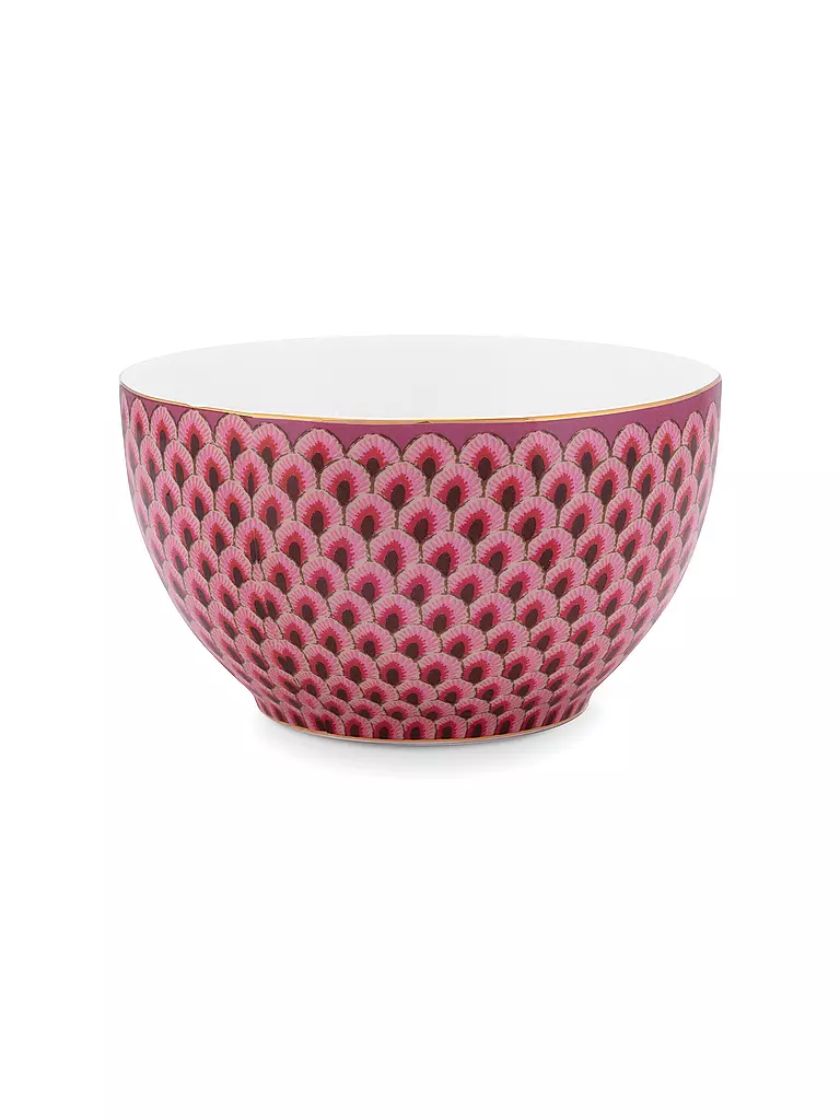 PIP STUDIO | Bol 9,5 cm Flower Festival Rose Foncé | beere