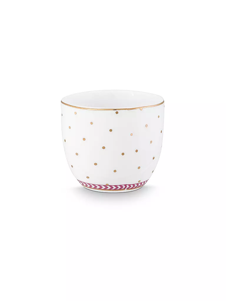 PIP STUDIO | Coquetier 5cm JOLIE DOTS Or/Rose | 