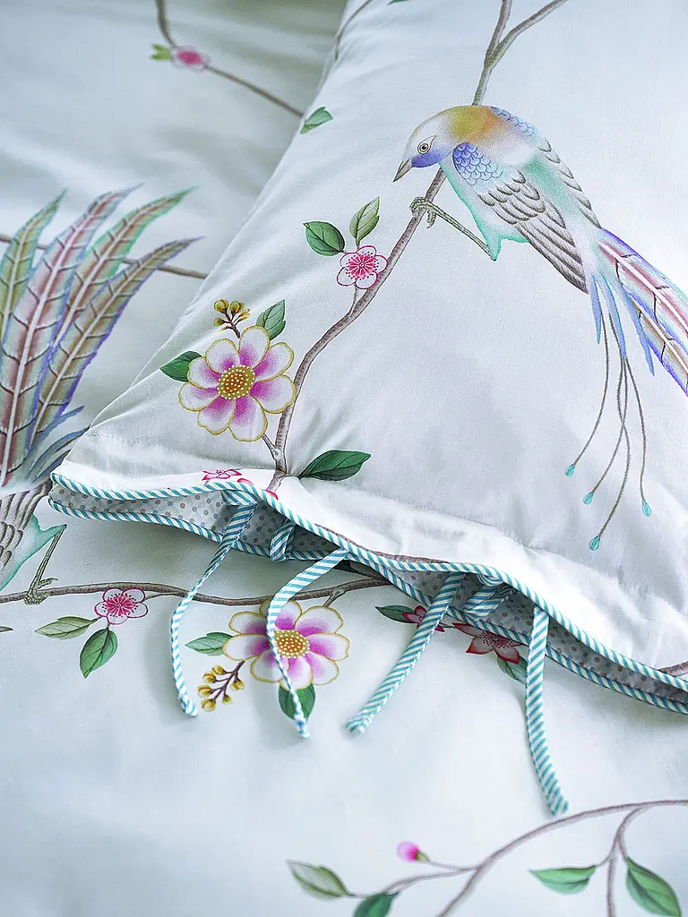 PIP STUDIO | Coussin garni BAMBOO BLOSSOM 35x60cm Blanc | 