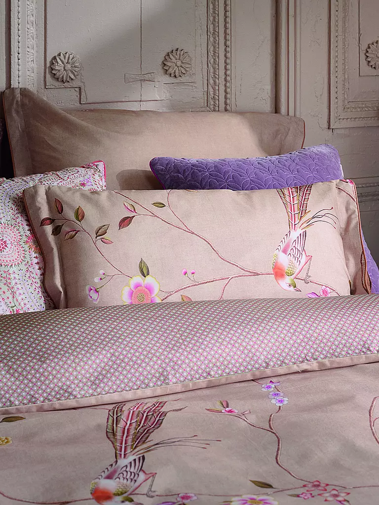 PIP STUDIO | Coussin garni BAMBOO BLOSSOM 35x60cm Kaki | camel