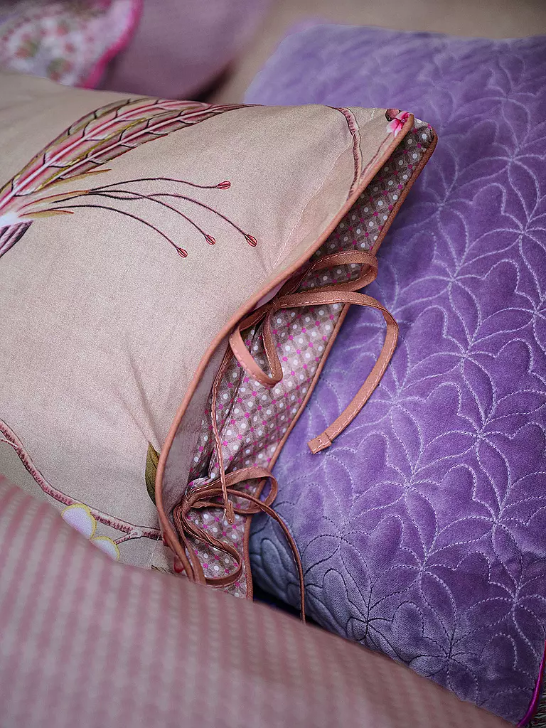 PIP STUDIO | Coussin garni BAMBOO BLOSSOM 35x60cm Kaki | camel