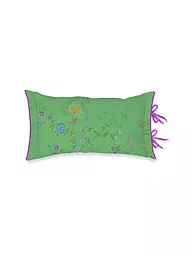 PIP STUDIO | Coussin garni BUSTANI 35x60cm Blanc | Vert foncé