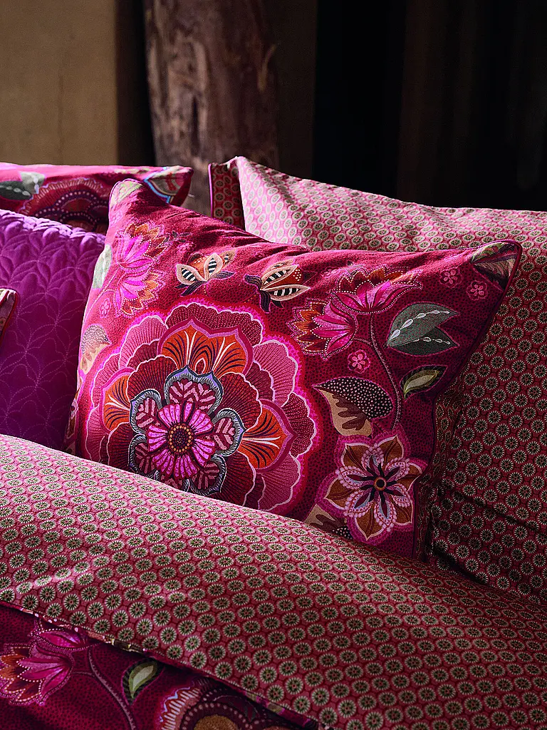 PIP STUDIO | Coussin garni MATATA 53x53cm Rouge | dunkelrot