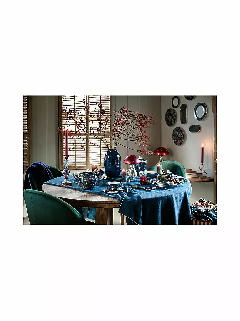 PIP STUDIO | Dose mit Deckel BERRY BLUES 1500ml Blue | Bleu foncé