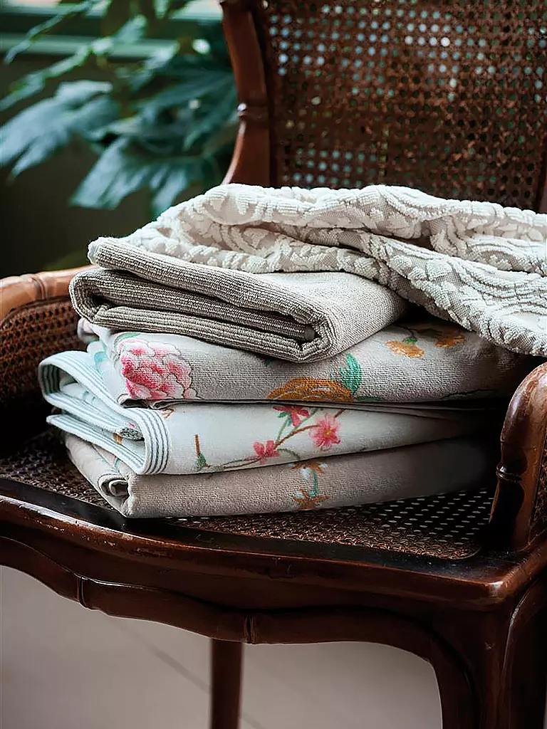 PIP STUDIO | Gästetuch LES FLEURS 30x50cm Khaki | 