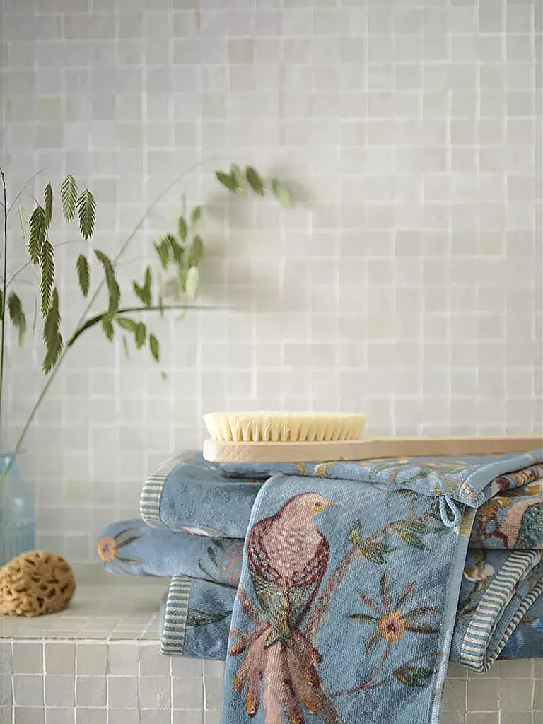 PIP STUDIO | Gant de toilette 16x22cm SECRET GARDEN Blue | 