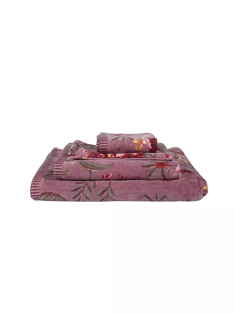 PIP STUDIO | Gant de toilette 16x22cm SECRET GARDEN Mauve | 