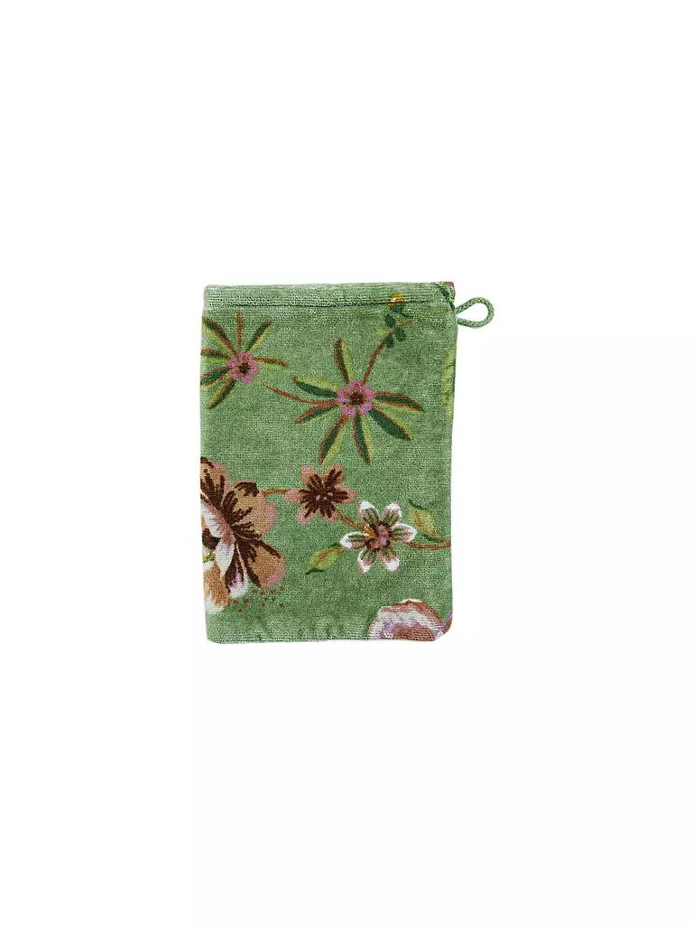PIP STUDIO | Gant de toilette 16x22cm SECRET GARDEN Vert | Vert