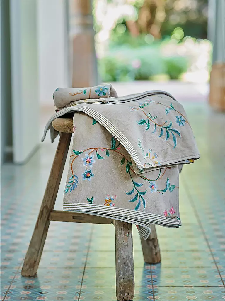 PIP STUDIO | Gant de toilette LES FLEURS 16x22cm Kaki | 