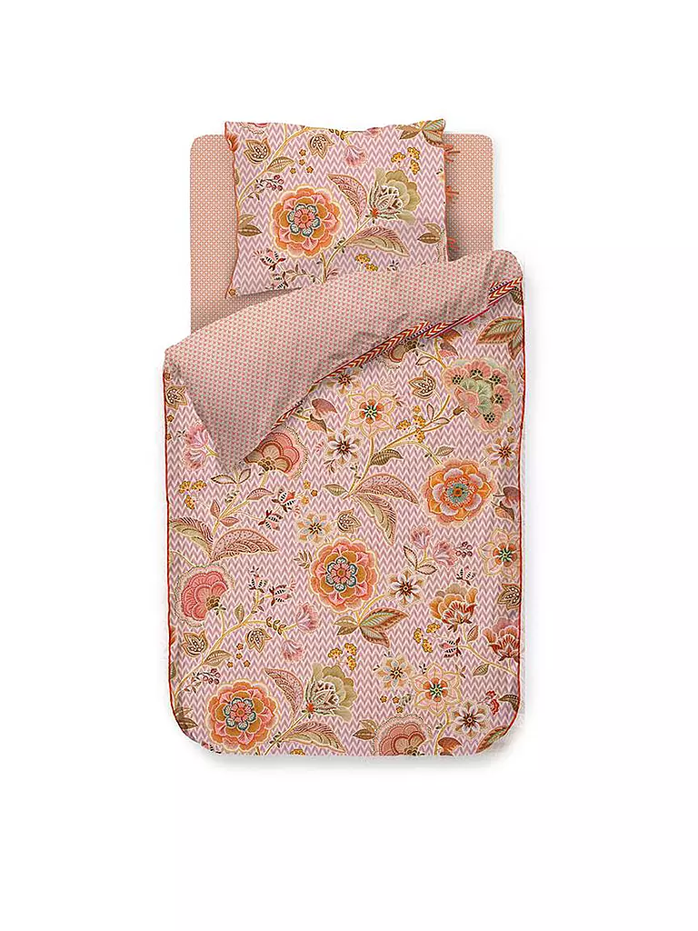 PIP STUDIO | Housse de couette en percale HAKUNA 70x90cm / 140x200cm Rose | Rose
