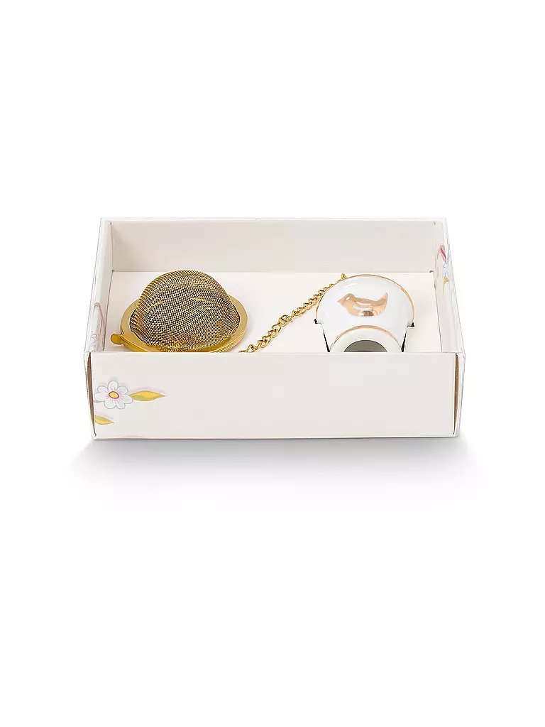 PIP STUDIO | Infuseur à thé Birdhouse Blanc | 
