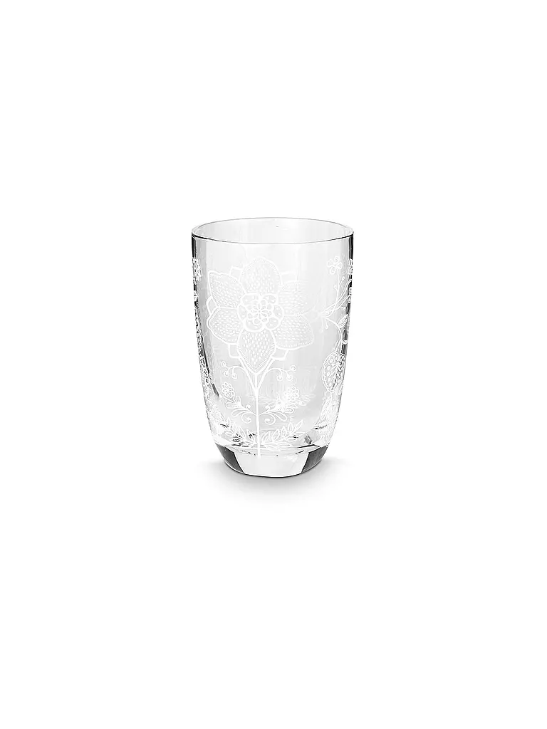 PIP STUDIO | Lot de 2 verres à long drink 400 ml Flower White | 