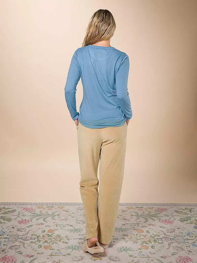 PIP STUDIO | Loungewear Langarmshirt TOM | Bleu clair