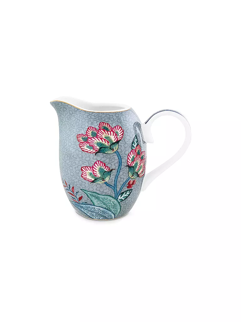 PIP STUDIO | Milchkännchen 250ml FLOWER FESTIVAL Light Blue | Bleu clair