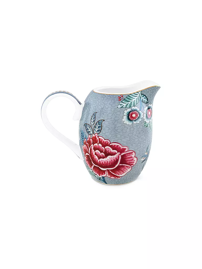 PIP STUDIO | Milchkännchen 250ml FLOWER FESTIVAL Light Blue | Bleu clair