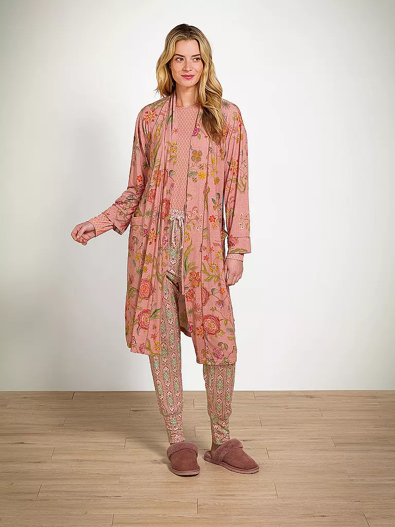 PIP STUDIO | Morgenmantel Kimono NISHA COCO FLOWER | Rose